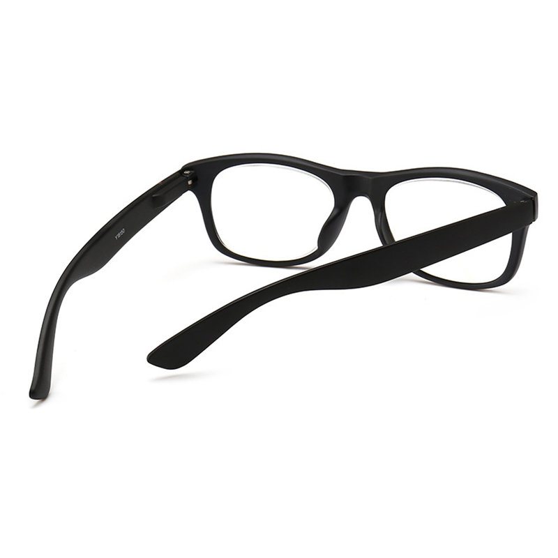 Damskie Anty-niebieskie Światło Anti-fatigue Fashion Vintage Light Elastyczne Kwadratowe Okulary Do Czytania