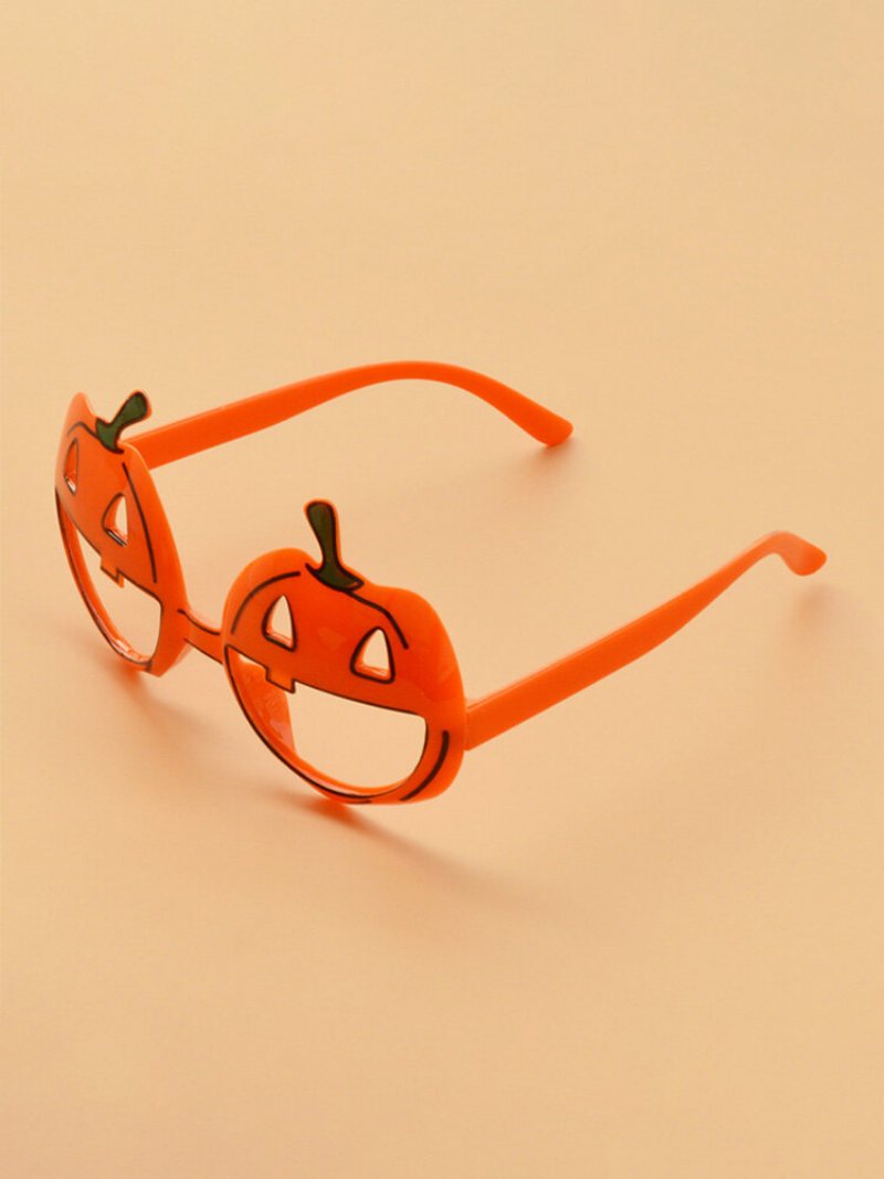 Halloween Unisex Pc Cartoon Nieregularne Ozdobne Okulary W Kształcie Dyni