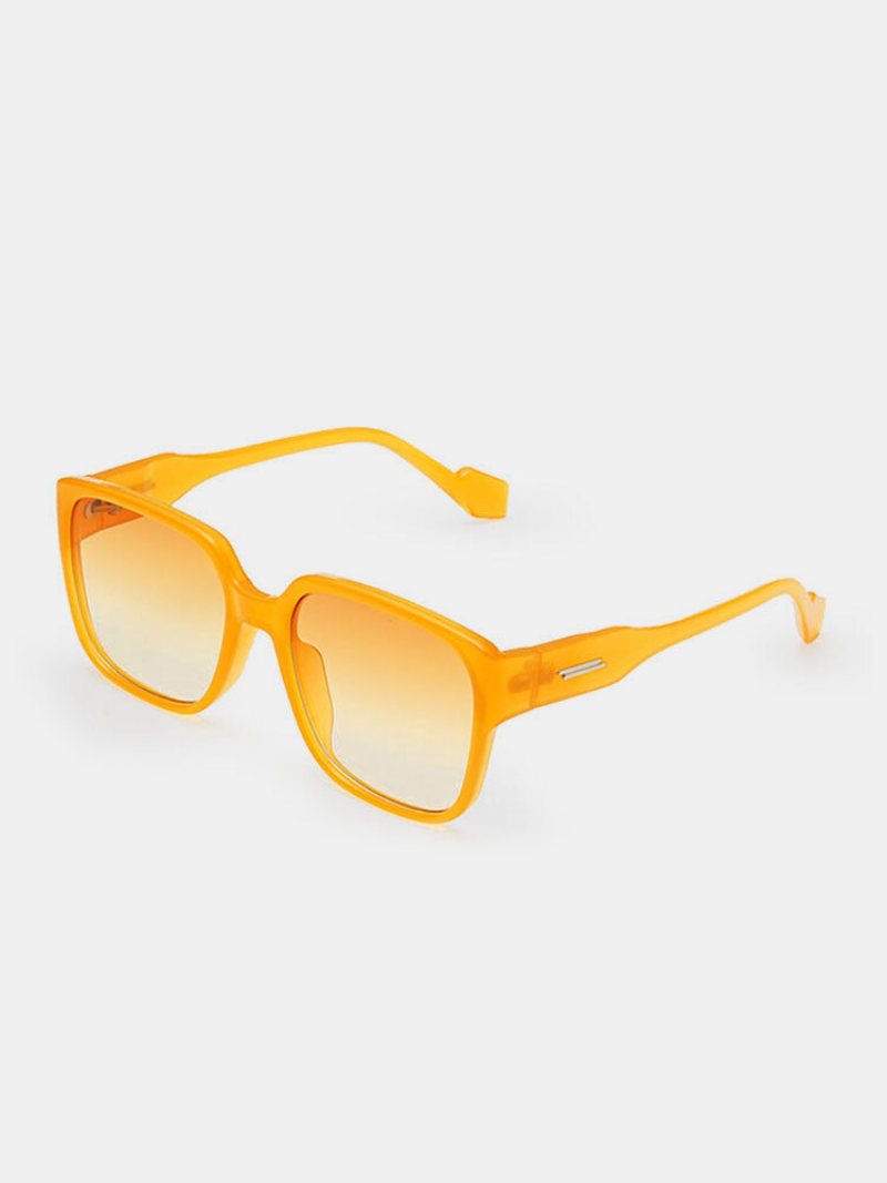 Jassy Unisex Retro Fashion Outdoor Casual Color Gradient Okulary Przeciwsłoneczne Chroniące Przed Promieniowaniem Uv
