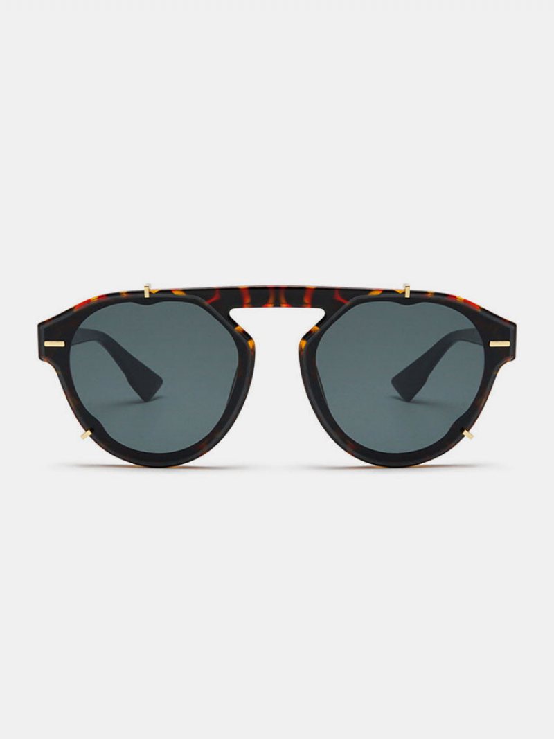 Jassy Unisex Retro Fashion Outdoor Casual Okulary Przeciwsłoneczne Chroniące Przed Promieniowaniem Uv