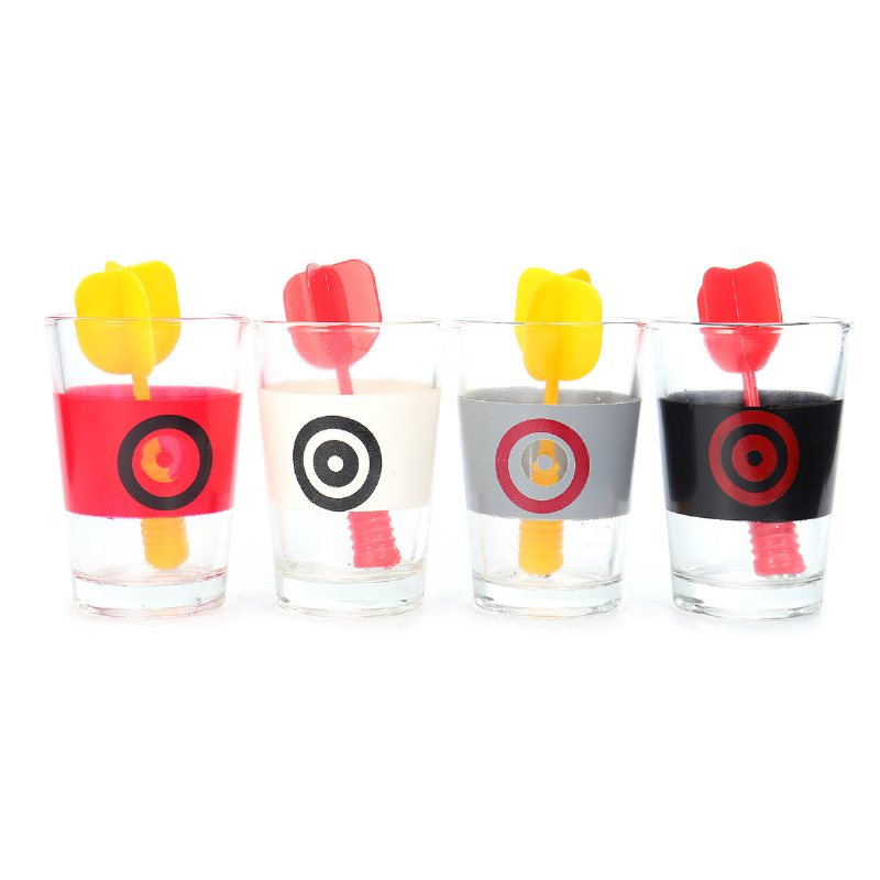 Kcasa Bt-500 Creative Mini Magnet Rzutki Zestaw Zabawek Rozrywka Imprezowa Gra W Picie Alkoholu Ze Szkłem Cu