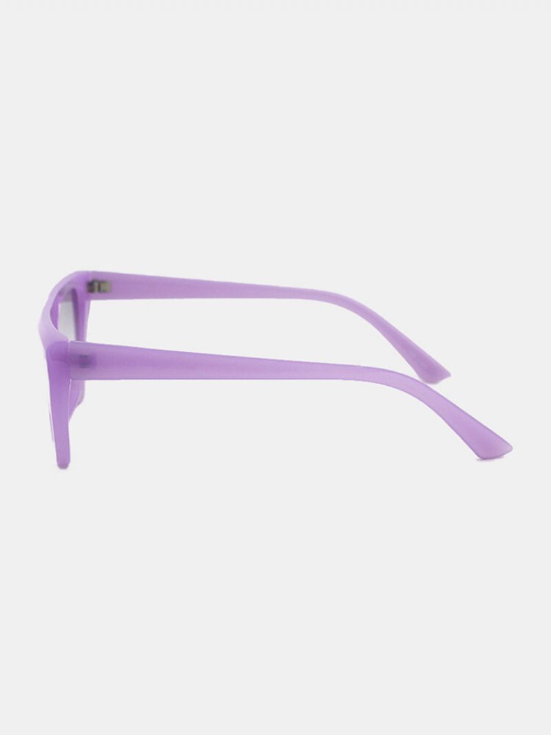 Kobiety Resin Cat Eye Pełna Ramka Ochrona Przed Promieniowaniem Uv Modne Okulary Przeciwsłoneczne