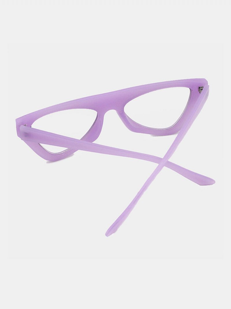 Kobiety Resin Cat Eye Pełna Ramka Ochrona Przed Promieniowaniem Uv Modne Okulary Przeciwsłoneczne