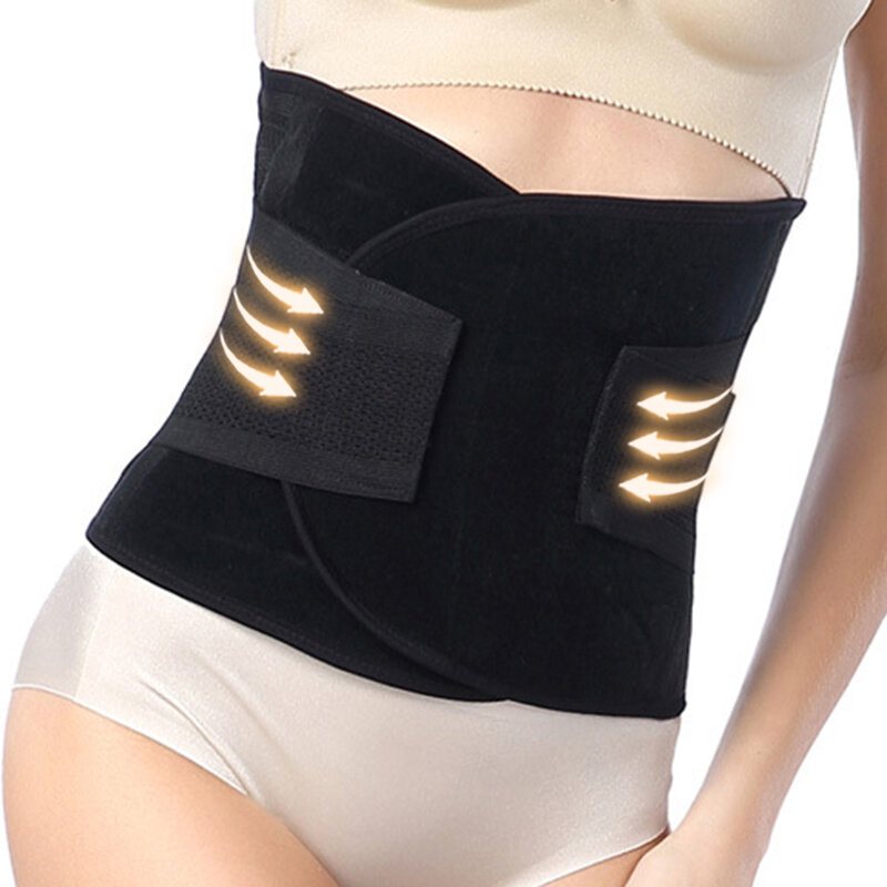 Po Urodzeniu Belly Control Przednie Zapięcie Regulowany Oddychający Trener Talii Shapewear