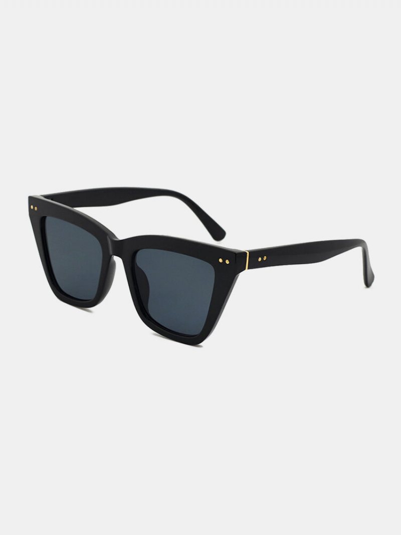 Unisex Fashion Casual Square Okulary Przeciwsłoneczne Z Pełną Ramką Chroniące Przed Promieniowaniem Uv