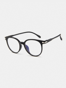Unisex Przezroczyste Płaskie Lustro Duże Oprawki Okulary W Stylu Retro Gradientowe Wielokolorowe