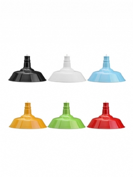 14 Cal Retro Metal Coolie Abażur Lampa Sufitowa Wisiorek Odcień Montaż Wystrój Domu Kawiarnia