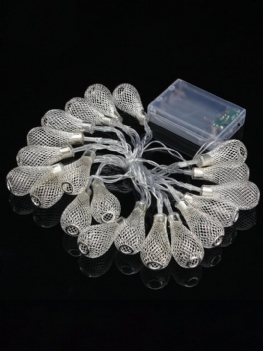 20-led Marokańska Żarówka Sznurkowa Fairy Lights Xmas Wedding Decor Nowość Girlandy
