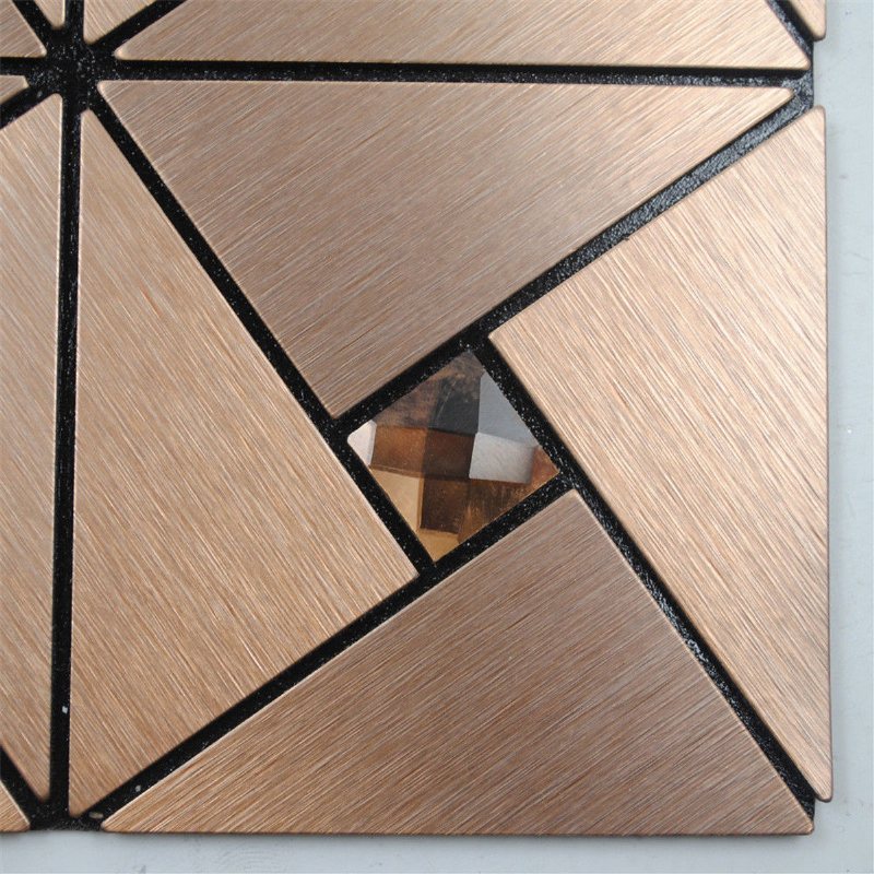 30x30cm Aluminiowa Płytka Samoprzylepna Tapeta Kuchnia Backsplash Naklejka Dekoracyjna