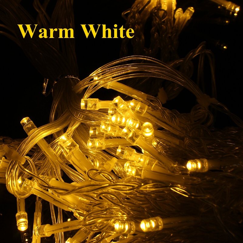 6mx3m 600 Led Light String Wedding Party Xmas Christmas Outdoor Lampa Wodoodporna