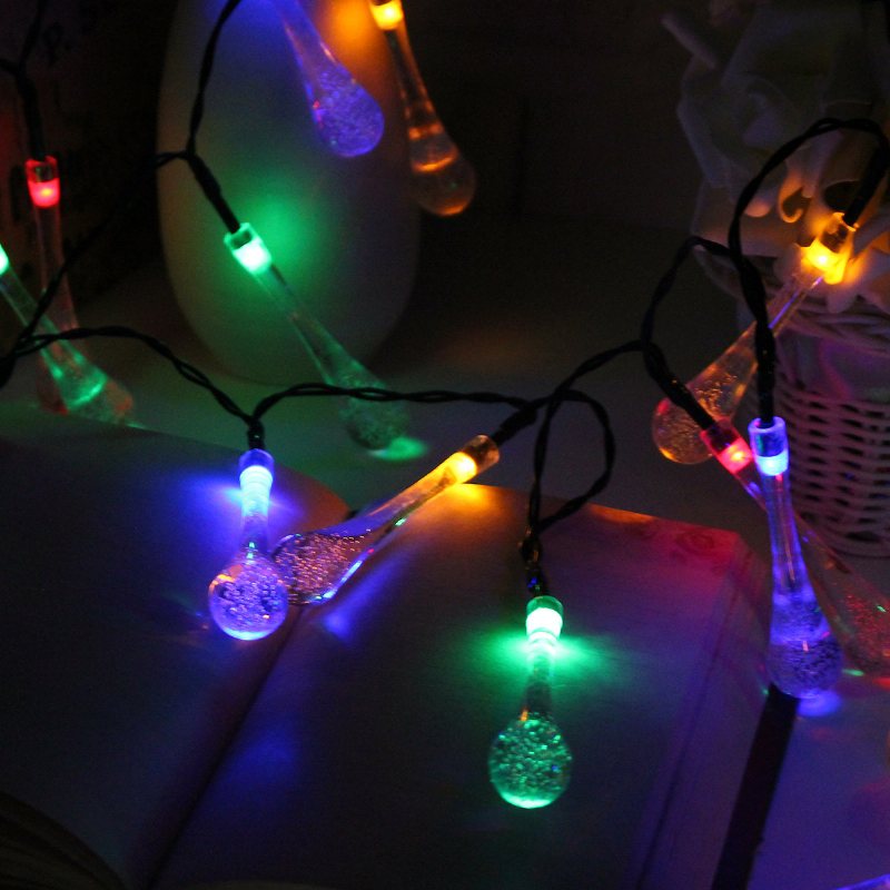 7m 50led Bateria Bubble Ball Fairy String Lights Garden Party Xmas Wedding Home Decor