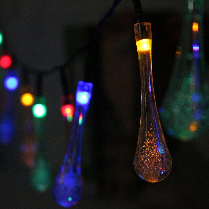 7m 50led Bateria Bubble Ball Fairy String Lights Garden Party Xmas Wedding Home Decor