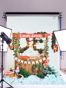 7x5ft Świąteczne Tła Fotograficzne Studio Tło Winylowe