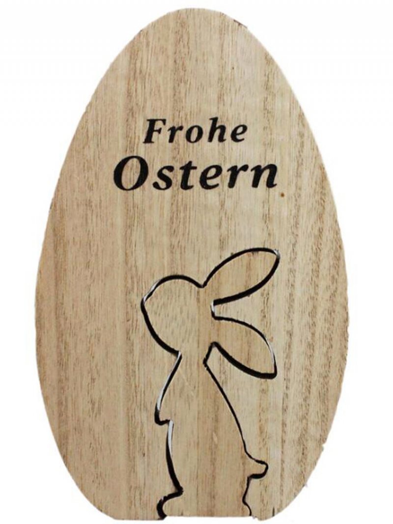 Drewniane Króliczki Wielkanocne Dekoracje Festiwalowe Biurko Dekoracja Wnętrz (rękodzieło) Śliczny Ornament Królika