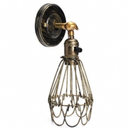 E27 Loft Metal Retro Vintage Rustykalny Kinkiet Edison Lampa Oprawa Żarówki