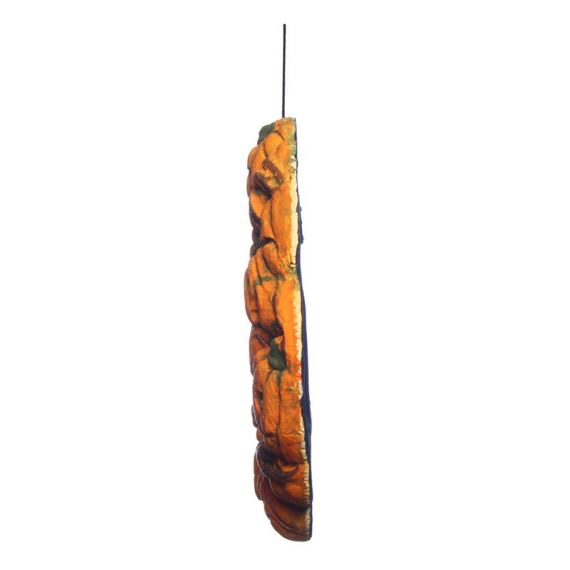 Halloween Upiorny Wieniec Wieszak Na Drzwi Wiszący Rekwizyt Home Decor Led Latarnia Dynia