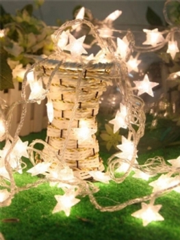 Kcasa Dsl-6 Ogrodnictwo 5m 40led Girlanda Żarówkowa W Kształcie Gwiazdy Holiday Garden Dekoracja Na Przyjęcie Ślubne