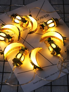 Ramadan I Eid Decor Lights Led Strona Główna Favor Ładne Led String Oświetlenie Domowe