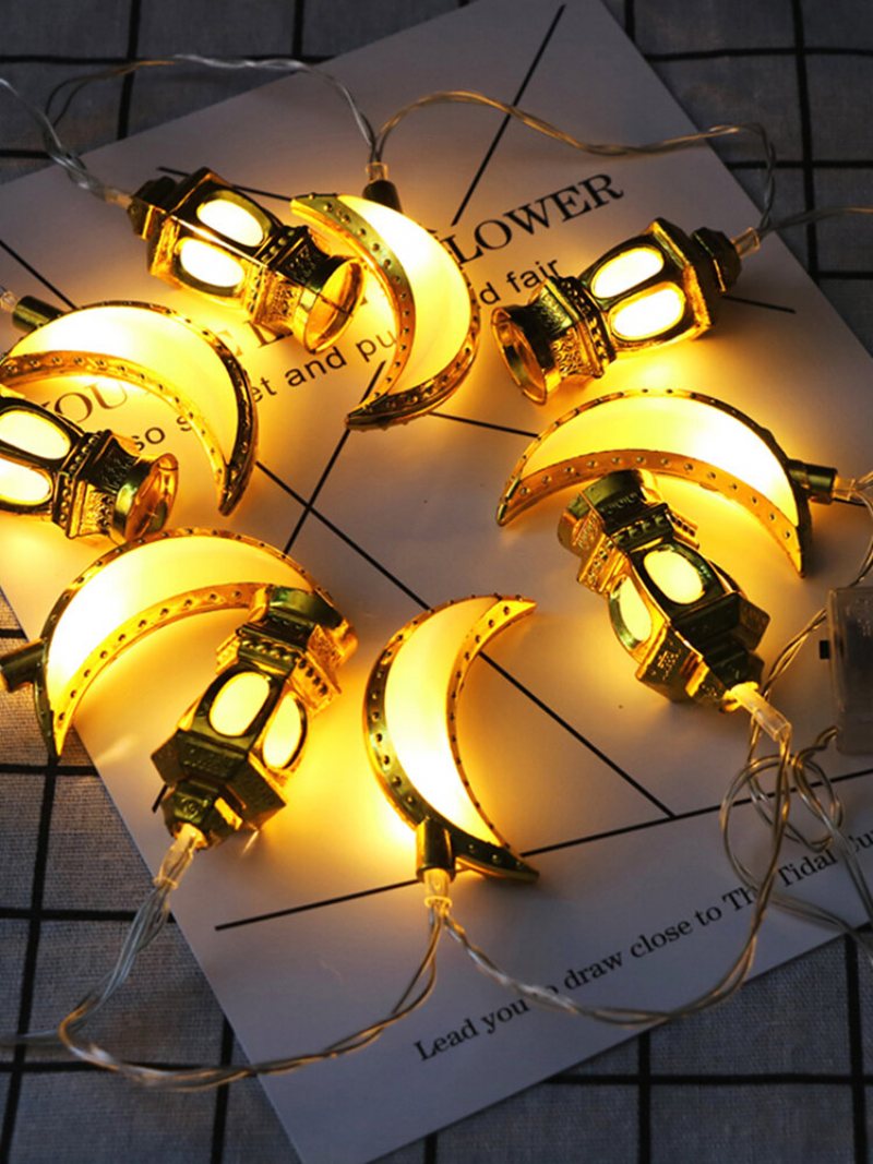Ramadan I Eid Decor Lights Led Strona Główna Favor Ładne Led String Oświetlenie Domowe