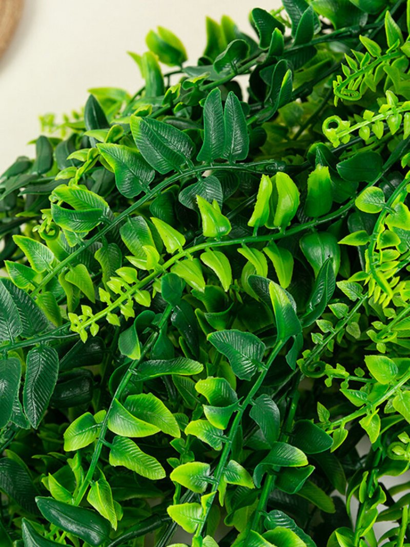 Symulacja Perska Paproć Ściana Wisząca Plastikowa Sztuczna Roślina Zielone Winorośle Rattany Garland Garden Home Wall Hotel Dekoracje Weselne