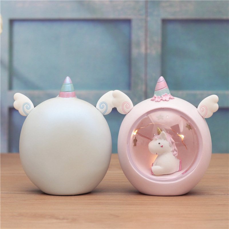 Unicorn Star Light Lampka Nocna Świąteczny Prezent Dla Dziecka Wystrój Sypialni Sweet Night