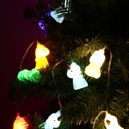 Zasilane Bateryjnie 1.8 M 10 Diod Led W Kształcie Jednorożca Lampiony Wewnętrzne Nowość Fairy String Light Na Boże Narodzenie