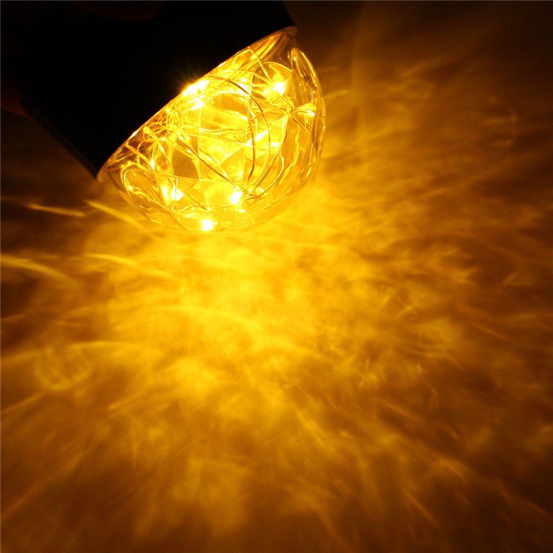 Zasilany Bateryjnie Crystal Star Ball Tryb Led Lampka Nocna Projekcja Home Decor