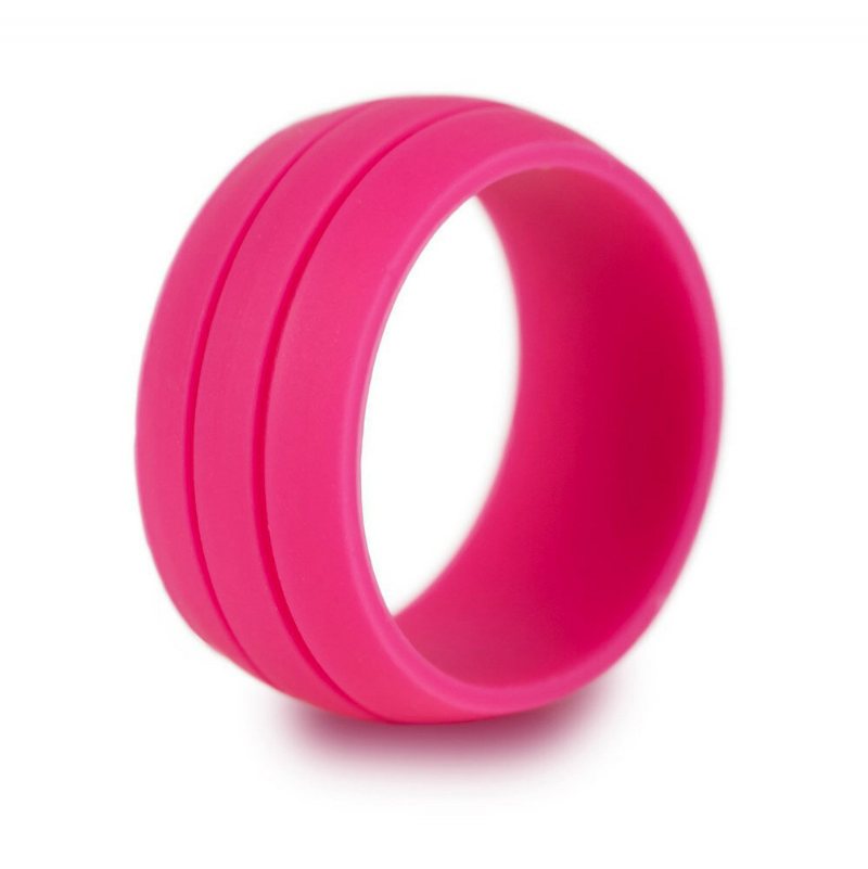 8.5 mm Modne Kolorowe Silikonowe Pierścienie Środowiskowe Casual Unisex Hurtowy Prezent Dla Mężczyzn Dla Kobiet