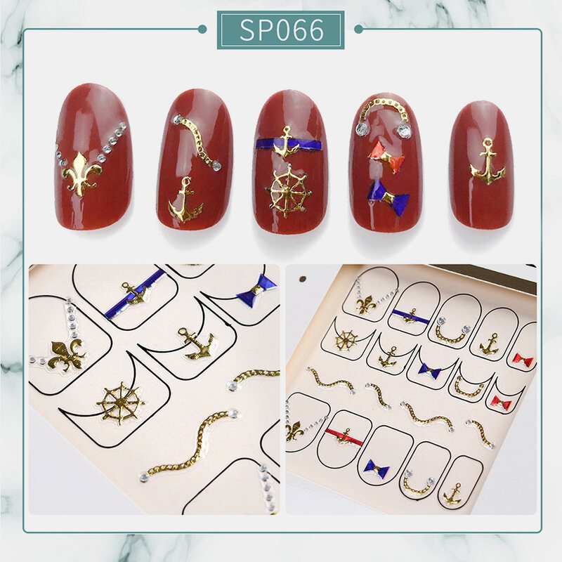 Diy Manicure Naklejka Do Paznokci 3d Wodoodporny Motyl Owocowy Laserowa Aplikacja Do Dekoracja
