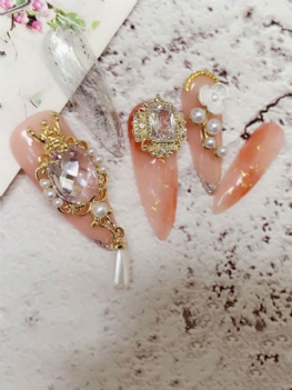 Diy Modne Lekkie Luksusowe Ozdoby Do Paznokci Cyrkon Metalowe Mikro Wkładka Flash Rhinestone Fototerapia Paznokcie