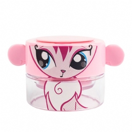 Cute Cartoon Pill Case Rozdrabniacz Do Tabletek Dla Dzieci Młynek Do Pigułek Z Przegródkami Do Przechowywania 1-dniowej Dawki
