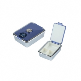 Eleganckie Etui Na Pigułki Z 3 Przegrodami Modny Organizer Na Swarovski Idealny Prezent Dla Kobiet