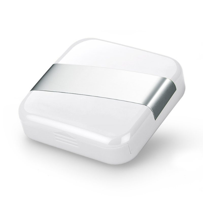 Minimalistyczny Przenośny Kreatywny Push-pull Split Szczeliny Food-grade Abs Mały Futerał Na Pigułki Biżuteria Guma Do Żucia Schowek