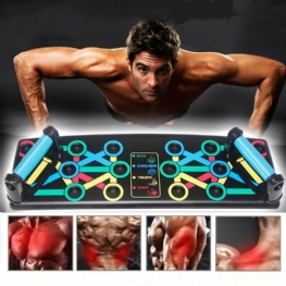 14 W 1 Stojak Na Deskę Push Up Trening Fitness Ciągnąć Linę Siłownia Mięśni Klatki Piersiowej Narzędzia Do Ćwiczeń Kulturystyka Wielofunkcyjne Dla Mężczyźni Kobiety W Domu Przenośny