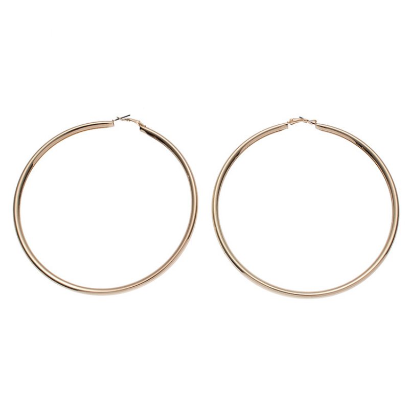 Przesadzone Popularne Biżuteria Duże Kolczyki Hoop 110mm Punk Ucha Dla Pań