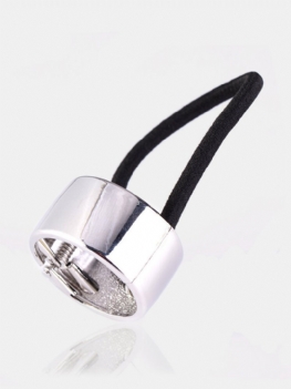 1pc Moda Punk Kobiety Metel Gumka Do Włosów Liny Elastyczna Do Kucyk Holder Akcesoria Do