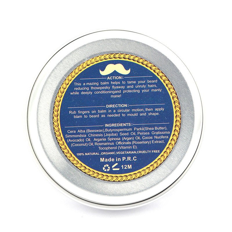 Men's Facial Beard Wax Pielęgnacja Brody Krem Do Golenia Nawilżający Do Kontroli Olejków Do