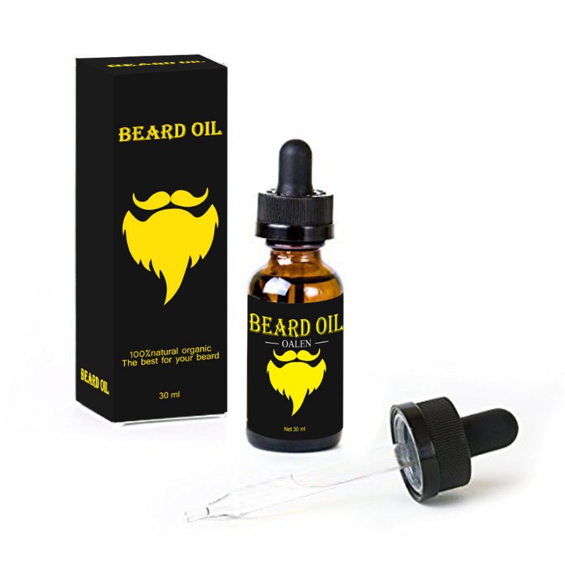 Naturalny Organiczny Olejek Do Brody Mosturizing Przeciw Wypadaniu Włosów Kształtowanie Wąsów Design Care For Men