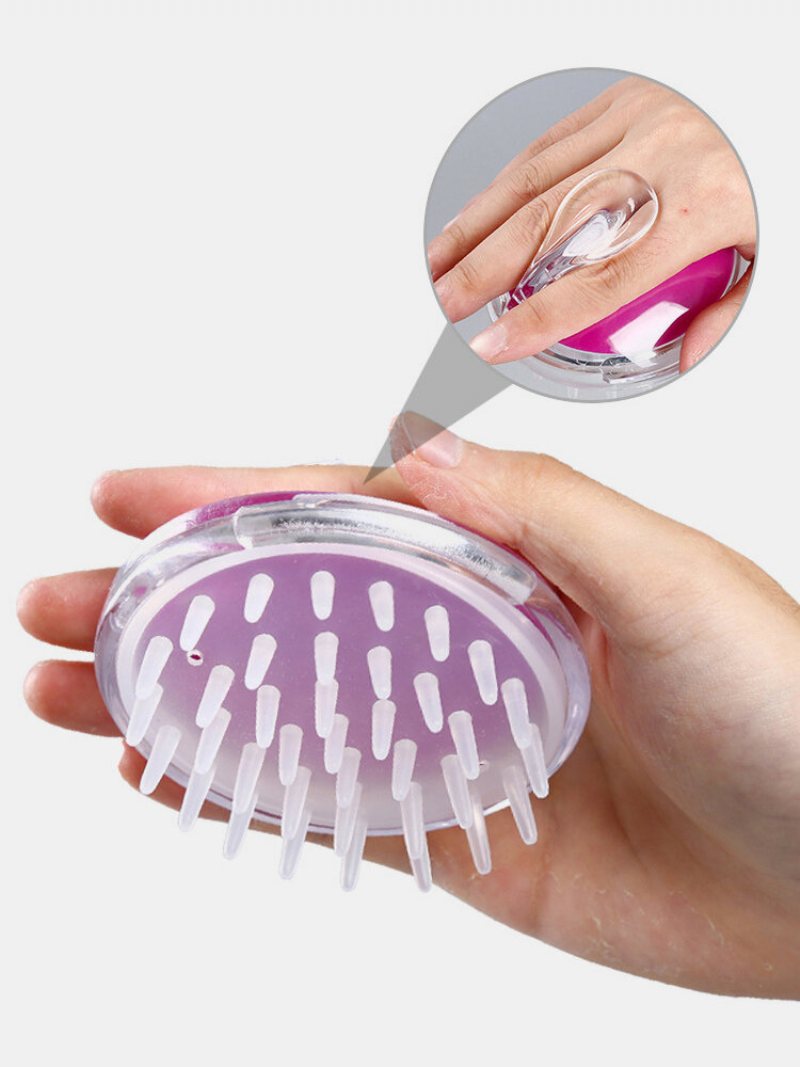 Ręczny Grzebień Do Masażu Skóry Głowy Mini Head Meridian Szczotki Do Kąpieli Do
