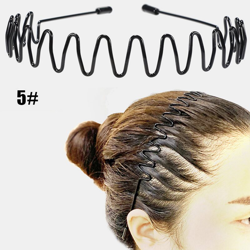 Styl Sportowy Mężczyźni Kobiety Pałąk Szpilka Mycie Twarzy Back Pressure Hair Non Hurt Akcesoria Do Włosów