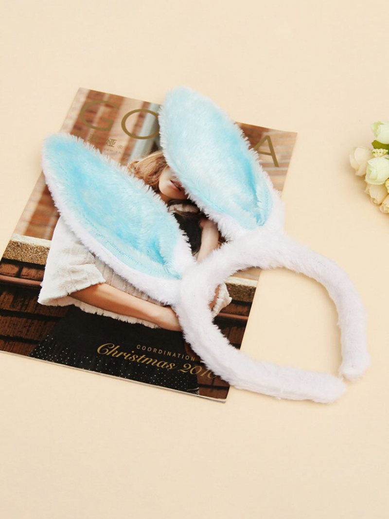 Wielkanocne Akcesoria Do Włosów Dla Kobiet Cute Bunny Ears Stroik Dla Dzieci Z Pałąkiem Na Głowę