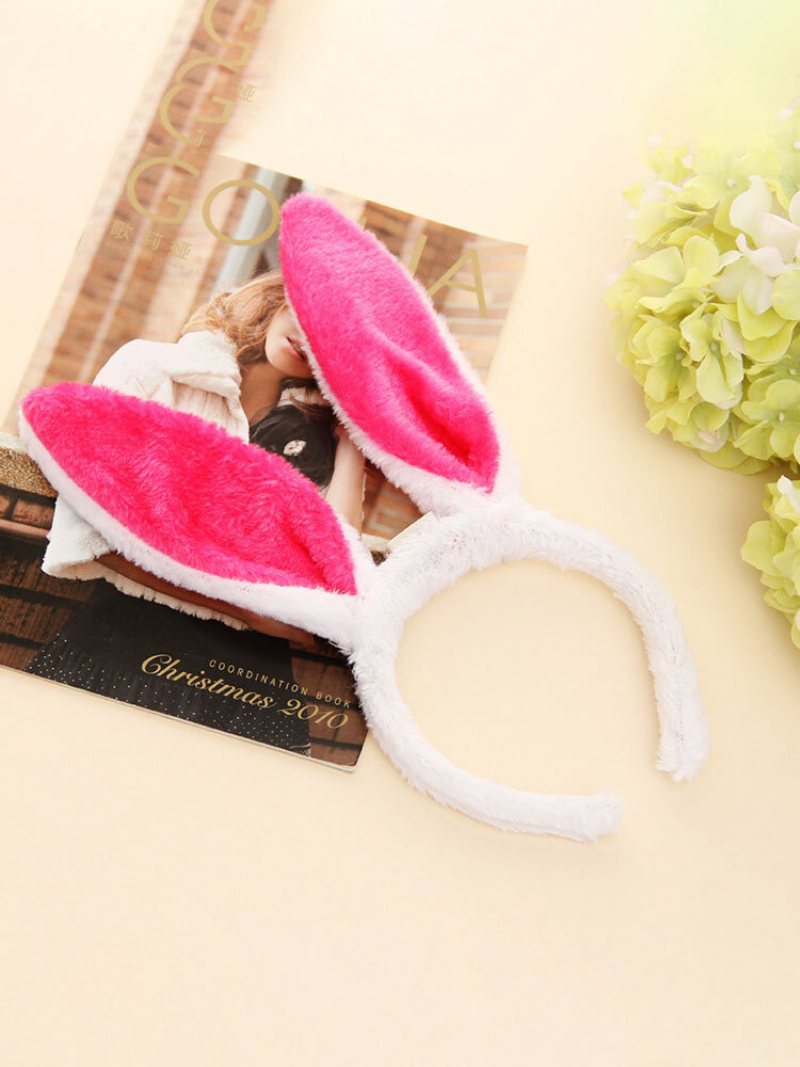 Wielkanocne Akcesoria Do Włosów Dla Kobiet Cute Bunny Ears Stroik Dla Dzieci Z Pałąkiem Na Głowę