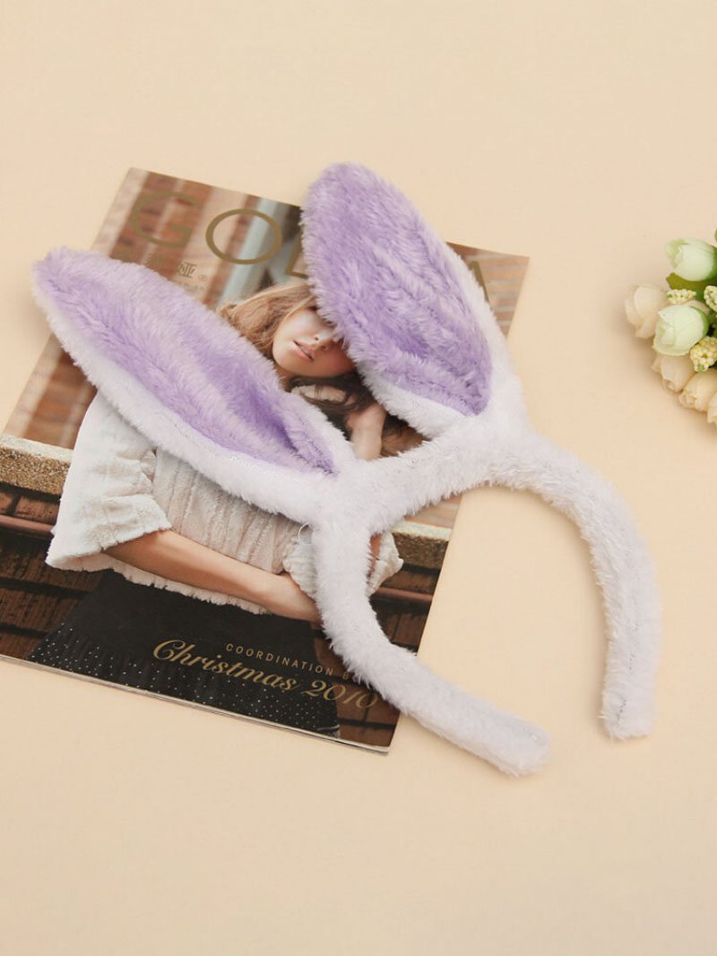 Wielkanocne Akcesoria Do Włosów Dla Kobiet Cute Bunny Ears Stroik Dla Dzieci Z Pałąkiem Na Głowę