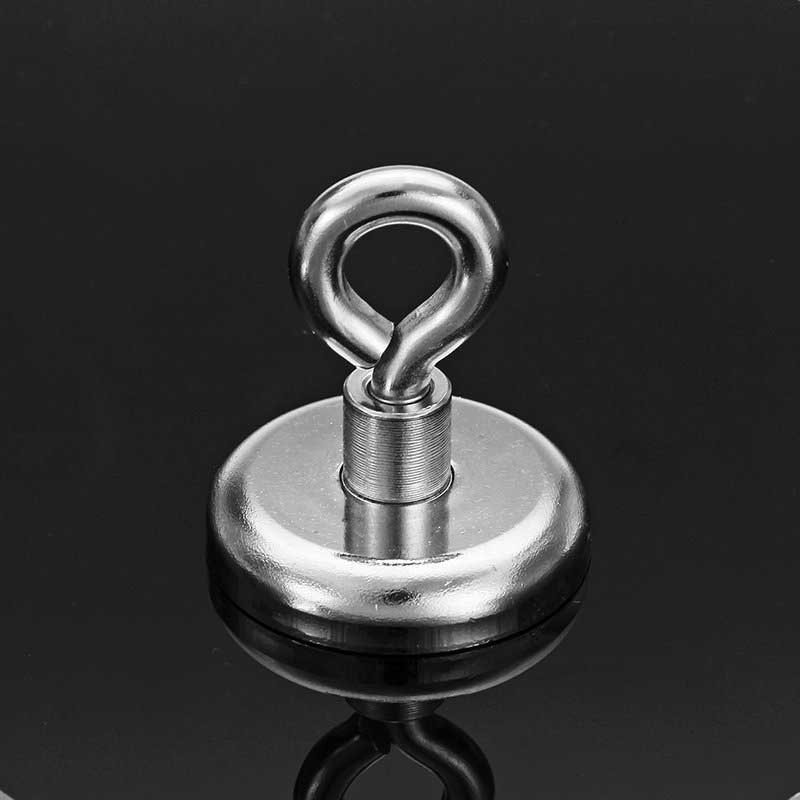 Effetool 36mm X 40mm 50kg Neodymowy Magnes Do Recyklingu Wykrywacz Metalu Hak Z Pazurem