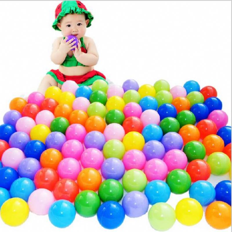20 Szt. Kolorowe Plastikowe Kule Oceaniczne Baby Kids Toys Swim Pit