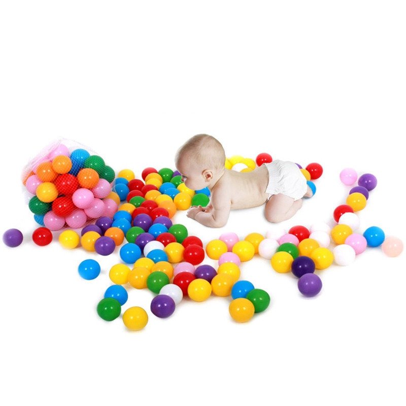 20 Szt. Kolorowe Plastikowe Kule Oceaniczne Baby Kids Toys Swim Pit