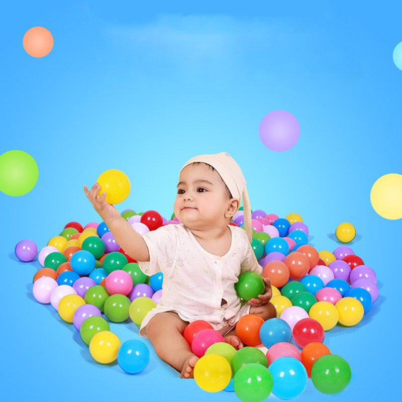 20 Szt. Kolorowe Plastikowe Kule Oceaniczne Baby Kids Toys Swim Pit