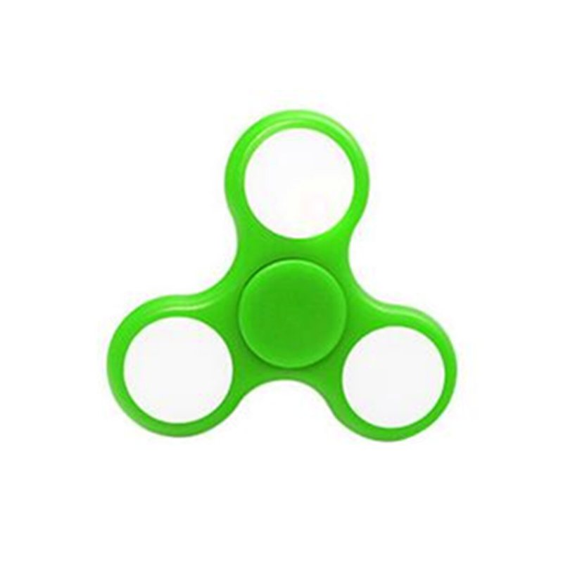 Błyszczący Led Ręczny Spinner Flash Finger Edc Łagodzi Stres Fidget Zabawka Na Biurko