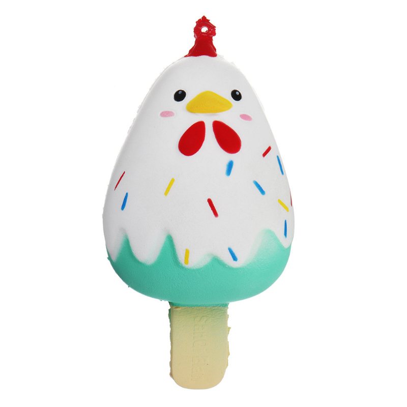 Chick Popsicle Ice-lolly Squishy Wolno Rosnąca Miękka Zabawka Z Opakowaniem