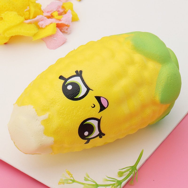 Corn Squishy Slow Rising With Packaging Collection Gift Soft Toy